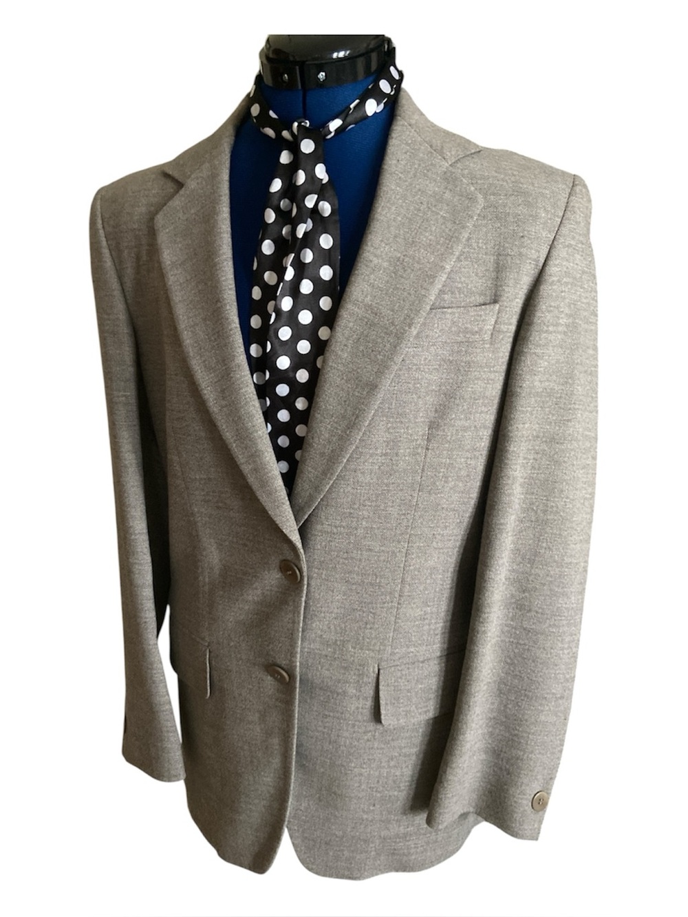 DKNY Gray Wool Blazer Size 6